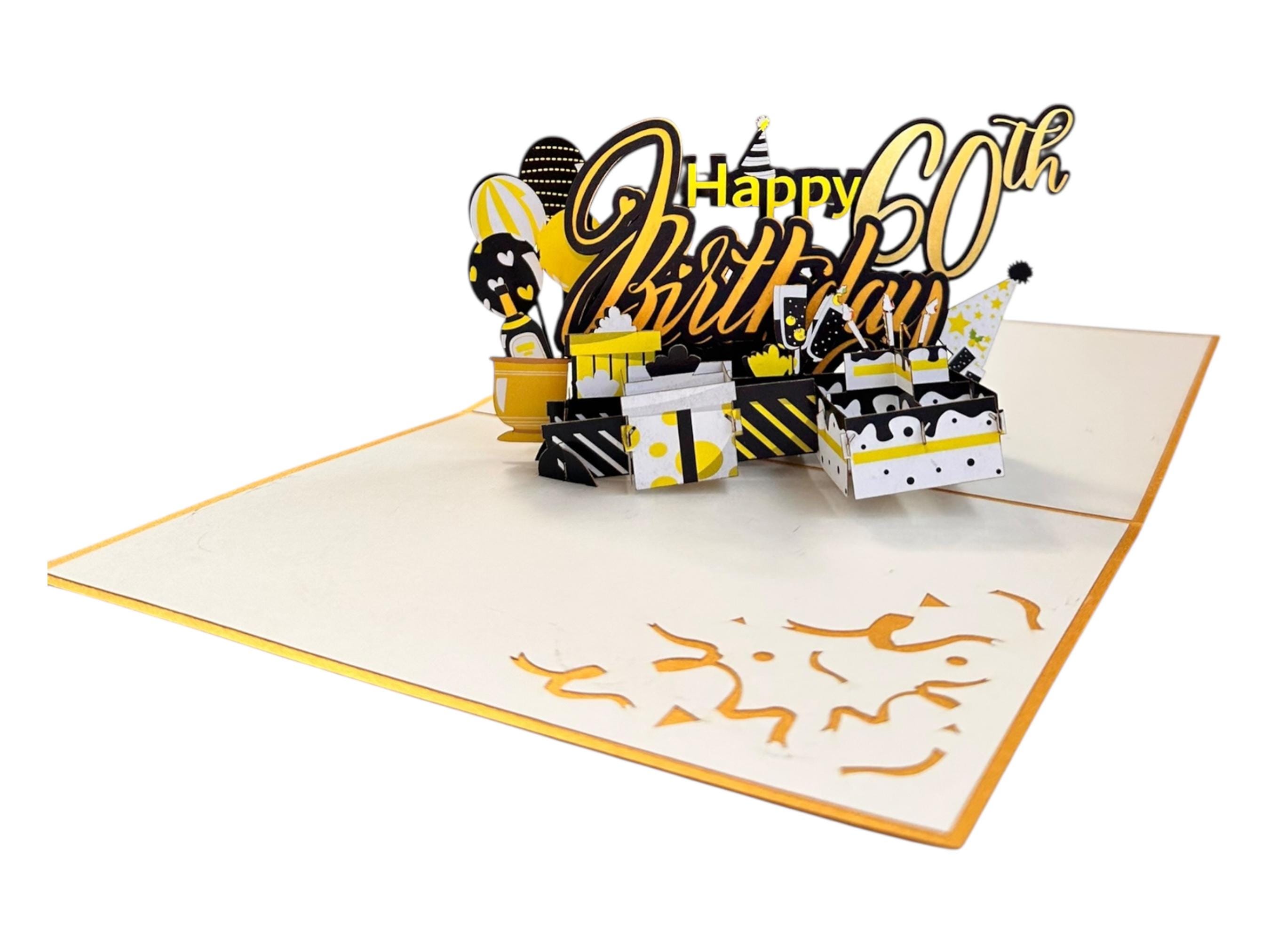 3D Pop up Birthday Card, Handmade Papercraft Card - Etsy