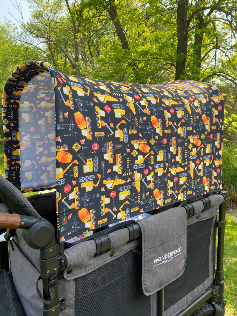 Wonderfold W4 Canopy UV Protection Construction Vehicles Etsy