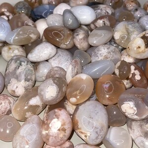 Flower Agate Tumbles