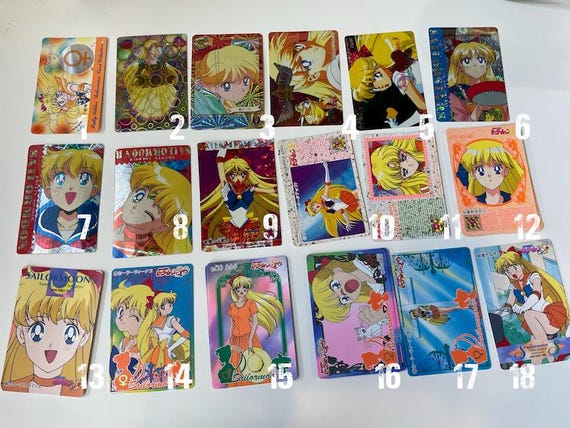 1x Sailor Venus Collector Card | Vintage 90s | Mina, Aino Minako