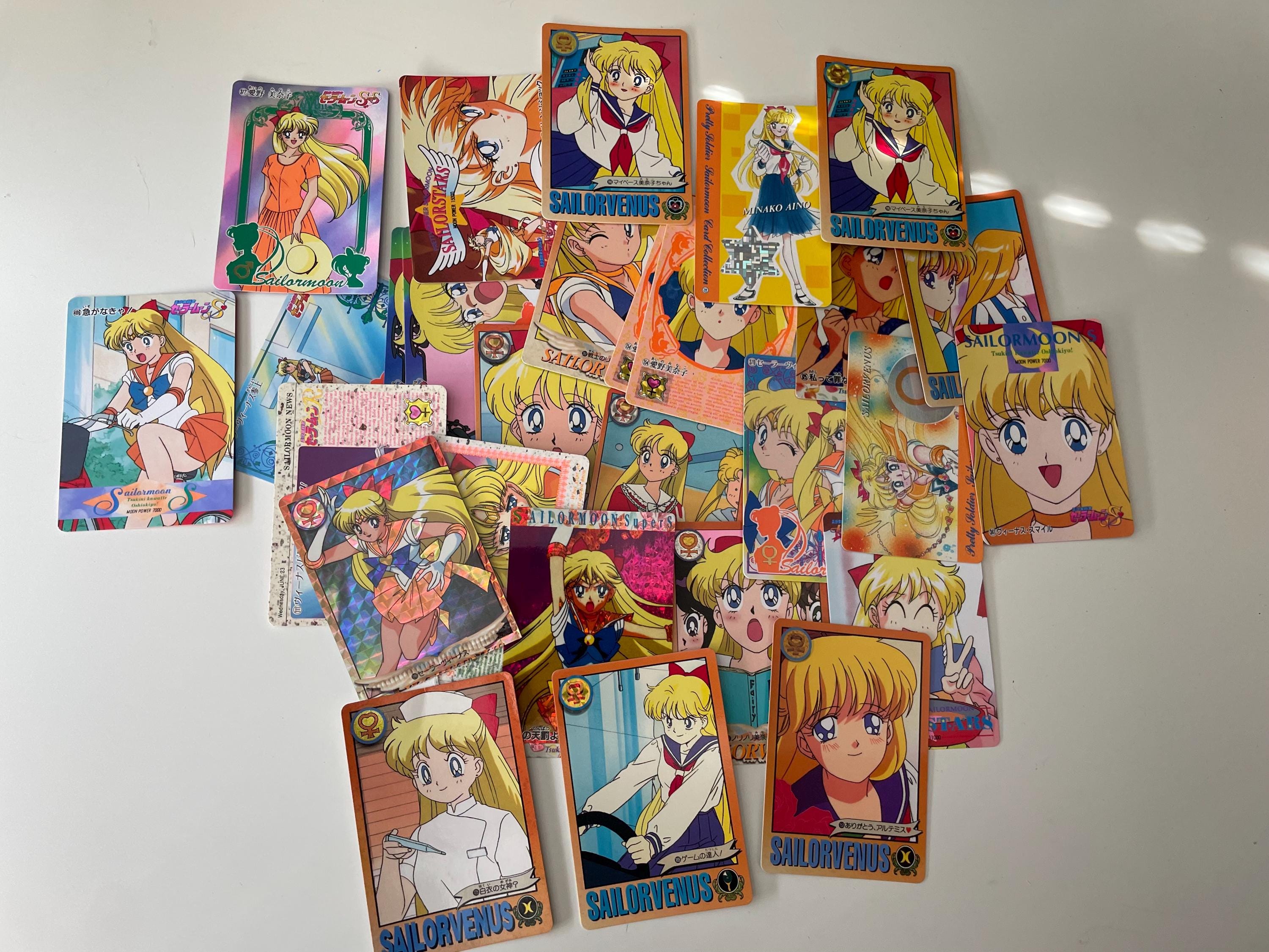 1x Sailor Venus Collector Card | Vintage 90s | Mina, Aino Minako