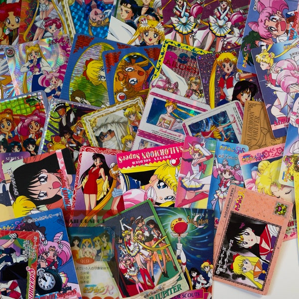 1x Sailor Moon Collector Card | Vintage 90s | Sailor Senshi, Sailor Scouts
