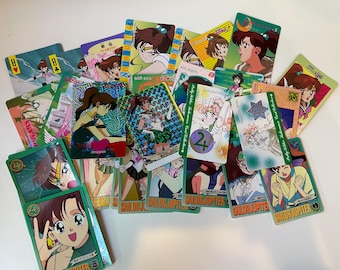 1x Sailor Jupiter Collector Card | Vintage 90s | Lita, Kino Makoto | Sailor Moon