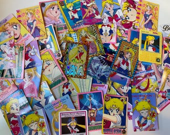 1x Sailor Moon Collector Card | Vintage 90s | Sailor Moon, Tsukino Usagi, Serena