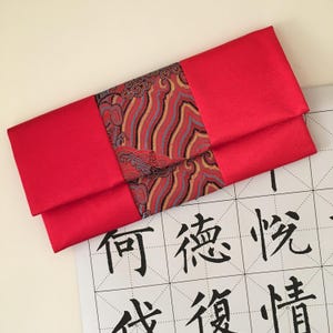 Silk Cloud Brocade Red Envelopes For Wedding Red/ Chinese Red Envelope/ Multifunctional Coin Purse For Wedding/New Year/ Engagement Birthday