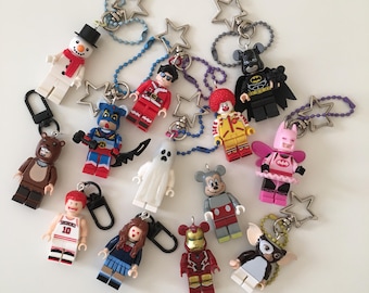 Halloween Anime Inspired Keychain: Spooky Costume Bag Charm, Couples Keychains