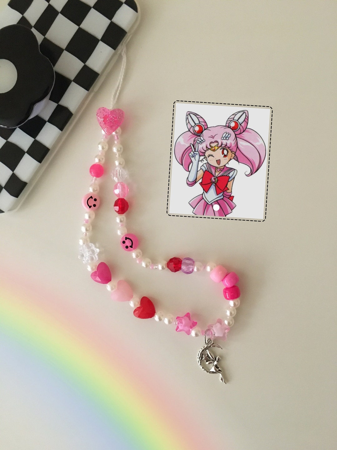 Sailor Moon Small Lady Phone Charm Anime Phone Charm Phone Etsy