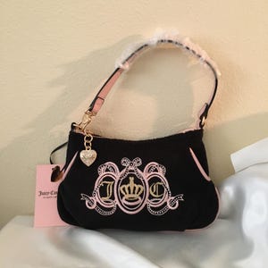 Juicy Couture Purse Velour - Etsy