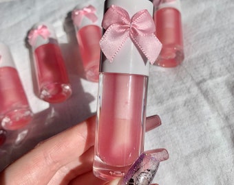 Rose quartz lip gloss