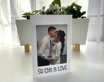 Instant Print Photo Greeting Card