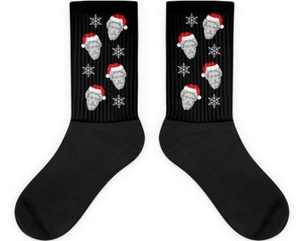Marcus Aurelius Holiday Socks, Christmas Stocking Stuffer, Stoicism, Stoic Philosopher, Philosophy Gift