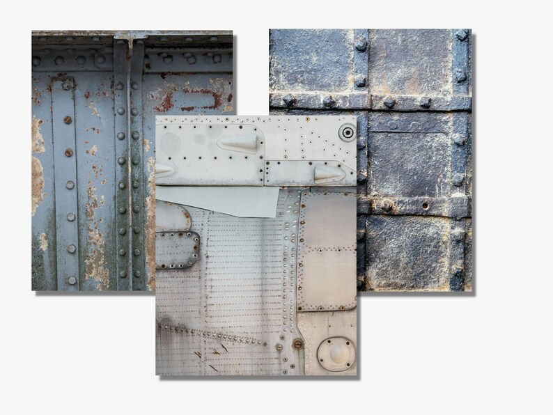8.5x11 Metal With Rivets Background Scrapbook Papers, 16 Pages - Etsy