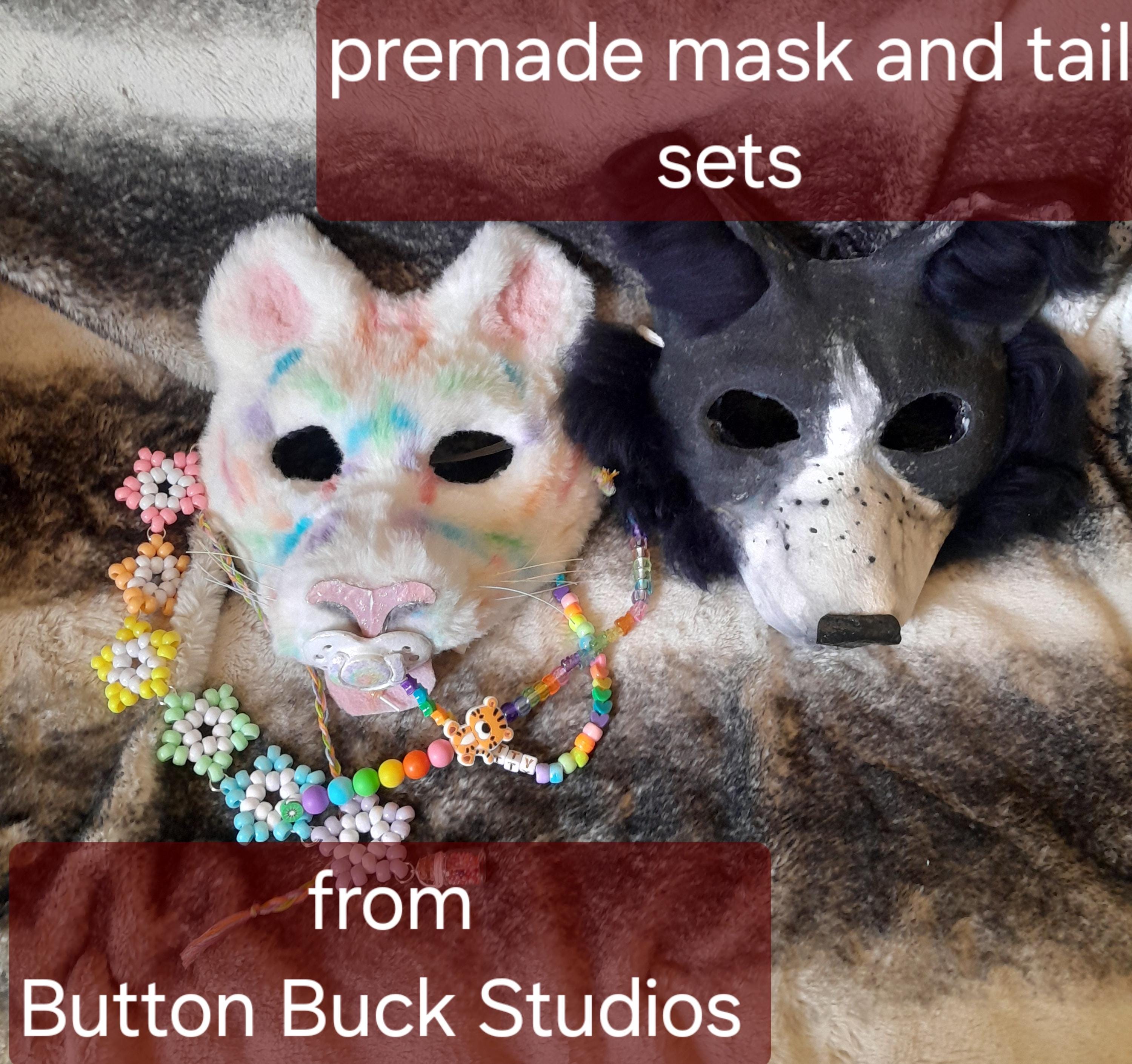 Premade Animal Mask and Tail sets