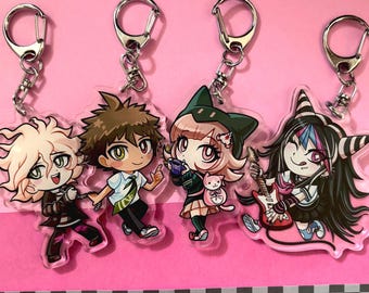 Chibi DR2 2.5 Inch Double Sided Acrylic Charm Keychain