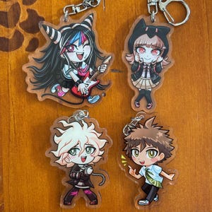 Chibi DR2 2.5 Inch Double Sided Acrylic Charm Keychain