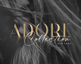 Minimalist Salon Logo, Modern Boutique Branding, Boutique Logo, Luxury Logo, Aesthetics Logo (Premade Digital Design)