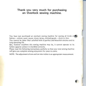 Brother 634D Serger Sewing Machine Instruction Manual - User Manual - Complete User Guide