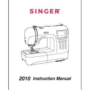 Manual de instrucciones de la máquina de coser Singer 2010 SUPERB - Manual del usuario - Guía completa del usuario - Español