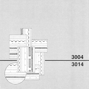 Manual de instrucciones de la máquina de coser Singer 3000 - 3014 - Manual del usuario - Guía completa del usuario - Inglés - Francés - Español
