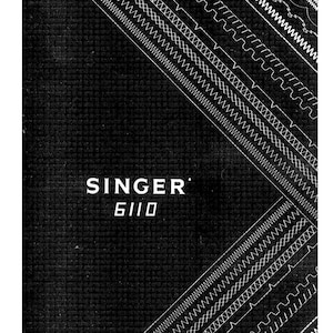 Singer 6110 Sewing Machine Instruction Manual - User Manual - Complete User Guide - English