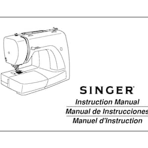 Manual de instrucciones de la máquina de coser Singer 50T8 E99670 - Manual de usuario - Guía completa del usuario - Inglés - Francés - Español