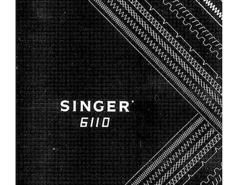 Singer 6110 Sewing Machine Instruction Manual - English (PDF)