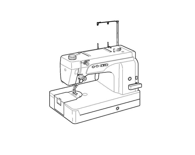 Elna EF1 Elnita Sewing Machine Instruction Manual - User Manual - Complete User Guide