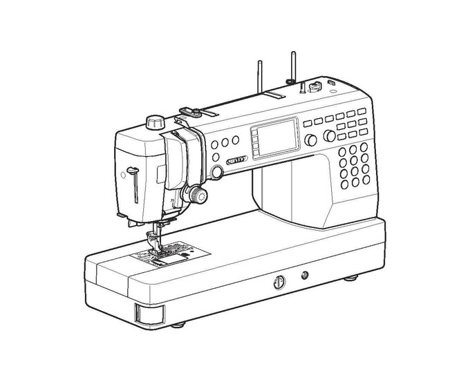 Elna EF72 Elnita Sewing Machine Instruction Manual - User Manual - Complete User Guide