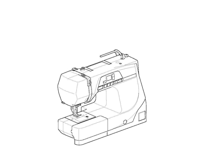 Elna EC30 Elnita Sewing Machine Instruction Manual - User Manual - Complete User Guide