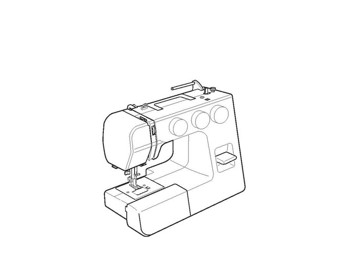Elna EM16 Elnita Sewing Machine Instruction Manual - User Manual - Complete User Guide