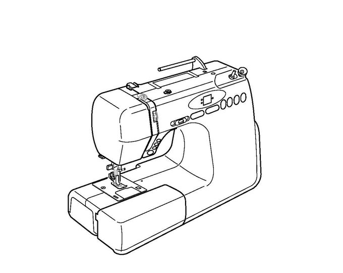 Elna Star Sewing Machine Instruction Manual - User Manual - Complete User Guide