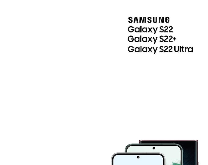 Samsung Galaxy - S22 - S22+ - S22 - Ultra - S22 Ultra 5G - S22+ 5G - S22+ Ultra 5G Owners Manual - User Manual - Instruction Manual English