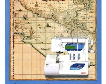Elna 945 Computer Sewing Machine Instruction Manual - User Manual - Complete User Guide