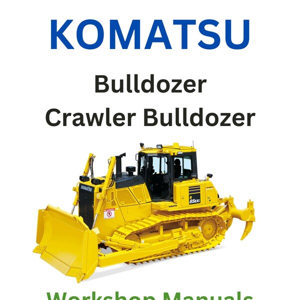 Komatsu D65E-12 - D65P-12 - D65EX-12 - D65PX-12 Bulldozer Shop Manual - Workshop Manual - Service Manual - English