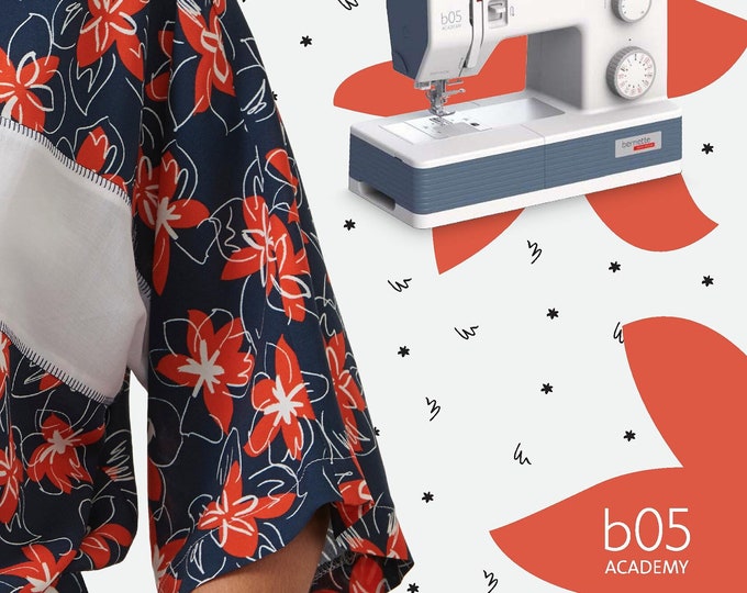 Bernette B05 Academy  Sewing Machine Instruction Manual - User Manual - Complete User Guide - English