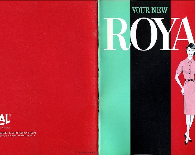 Royal Empress Typewriter Instruction Manual - User Manual - Complete User Guide