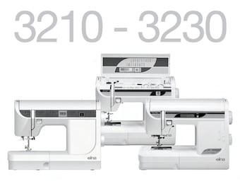Elna 3210-3230 Sewing Machine Instruction Manual