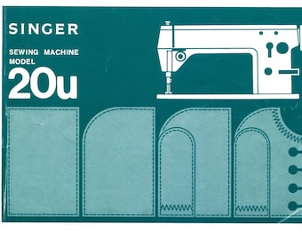 Singer 20U Sewing Machine Instruction Manual - English (PDF)