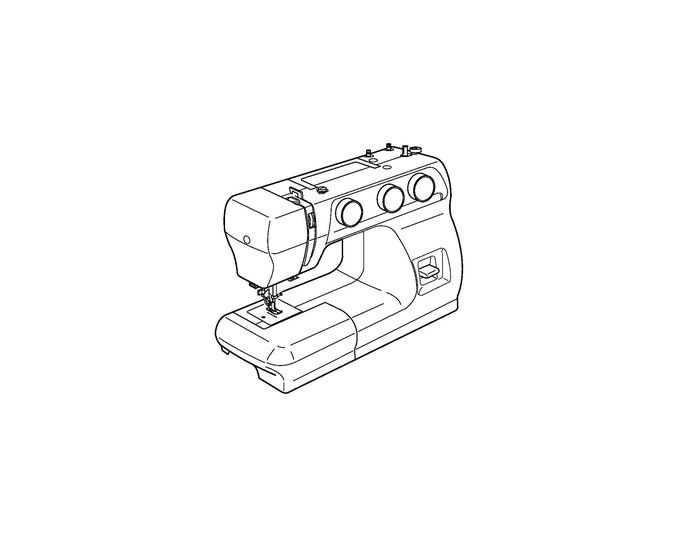 Janome 2222 Sewing Machine Instruction Manual - User Manual - Complete User Guide - English