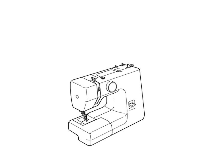 Janome 1706 Sewing Machine Instruction Manual - User Manual - Complete User Guide