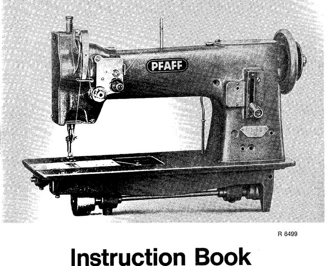 Pfaff 141-143-145-151-153-142-144-146 Sewing Machine Instruction Manual - User Manual - Complete User Guide - English