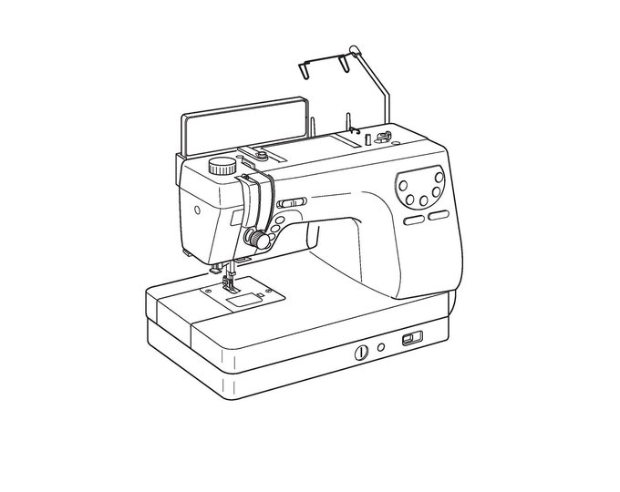 Janome 6300 Sewing Machine Instruction Manual - User Manual - Complete User Guide