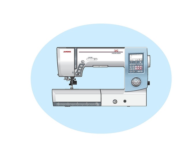Janome 8900QCP Memory Craft Sewing Machine Instruction Manual - User Manual - Complete User Guide