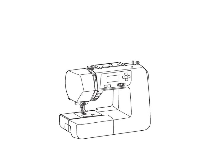 Janome JNH1860 - JNH2030DC Sewing Machine Instruction Manual - User Manual - Complete User Guide
