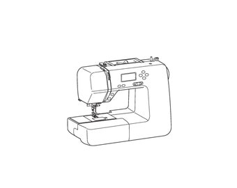 Janome 8050 Sewing Machine Instruction Manual - User Guide (PDF)