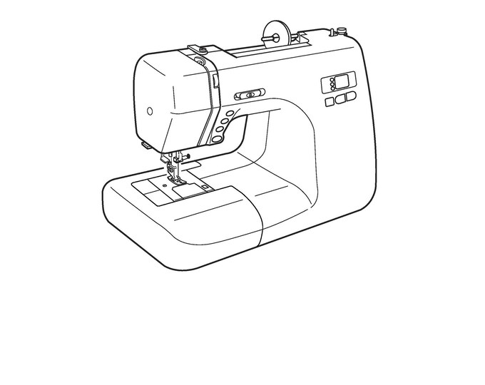 Janome JW7630 Sewing Machine Instruction Manual - User Manual - Complete User Guide