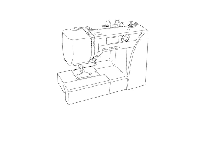 Janome NQM2016 Sewing Machine Instruction Manual - User Manual - Complete User Guide