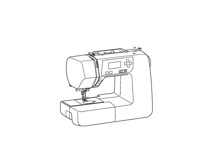 Janome 2030DC Sewing Machine Instruction Manual - User Manual - Complete User Guide