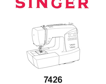 Singer 7426 Sewing Machine Instruction Manual (PDF)