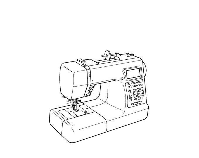 Janome 5200 Memory Craft Sewing Machine Instruction Manual - User Manual - Complete User Guide